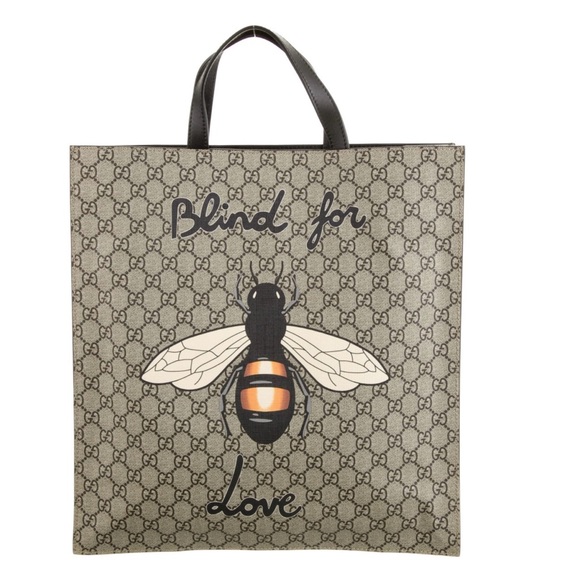 Gucci Handbags - Gucci Tote “blind for love”